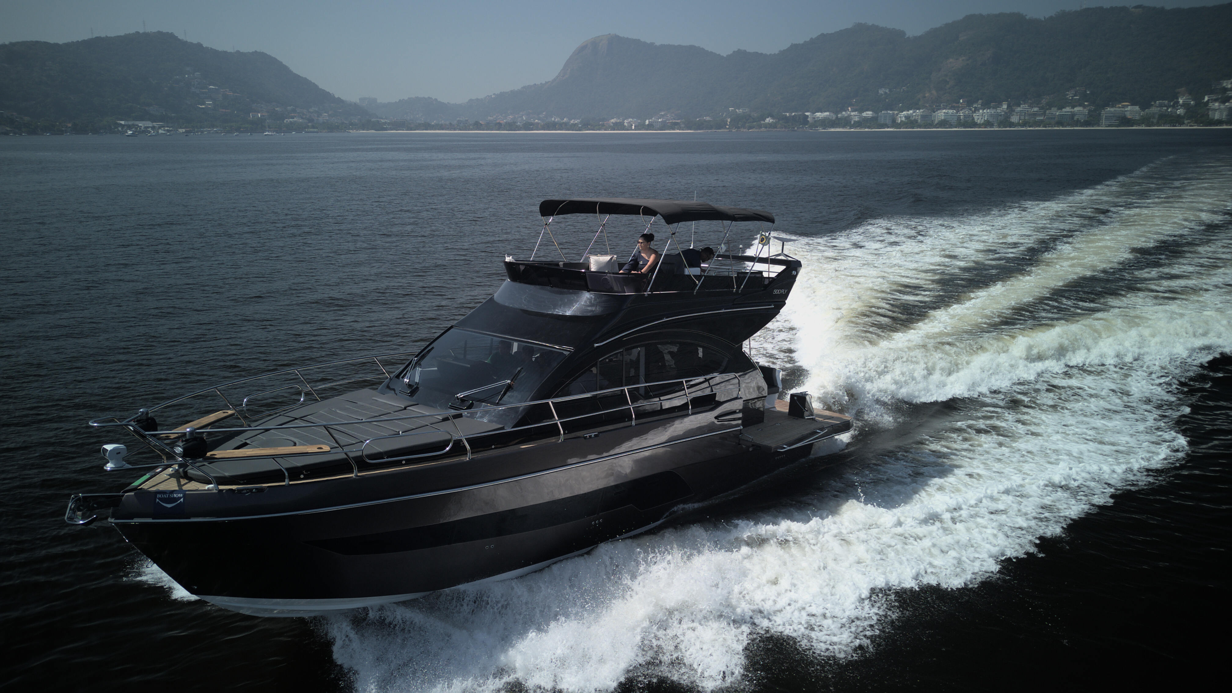 Teste 360º da Solara 500 Fly na Baía da Guanabara